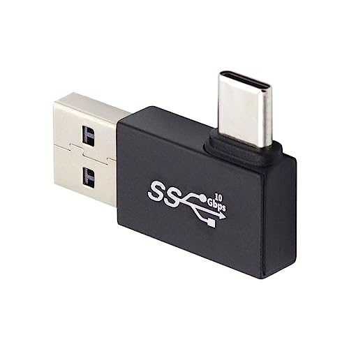 chenyang USB 3.0/3.1 Connector USB C to USB 3.0 Data 10Gbps Charge Adapter 90 Degree Left Angled von chenyang
