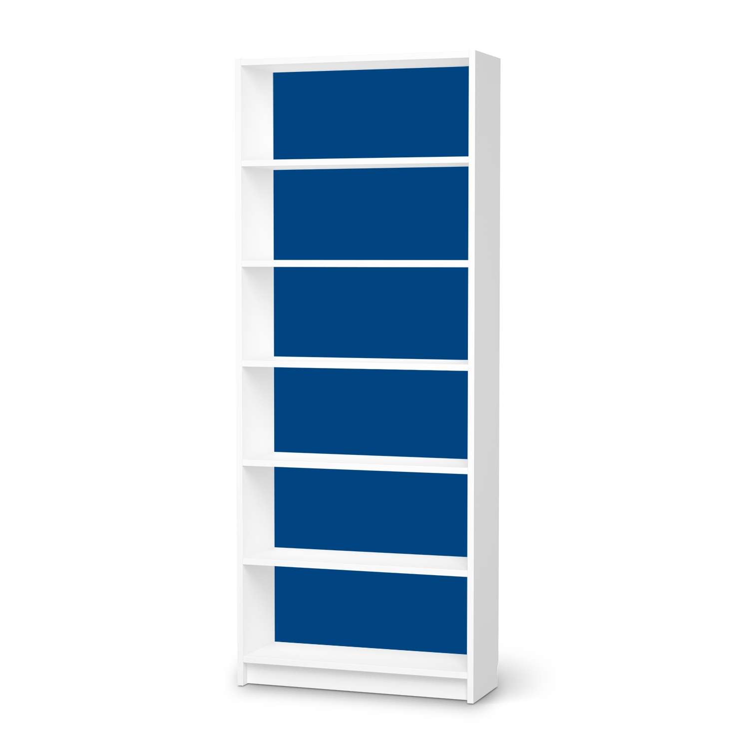 Klebefolie IKEA Billy Regal 6 F?cher - Design: Blau Dark von creatisto