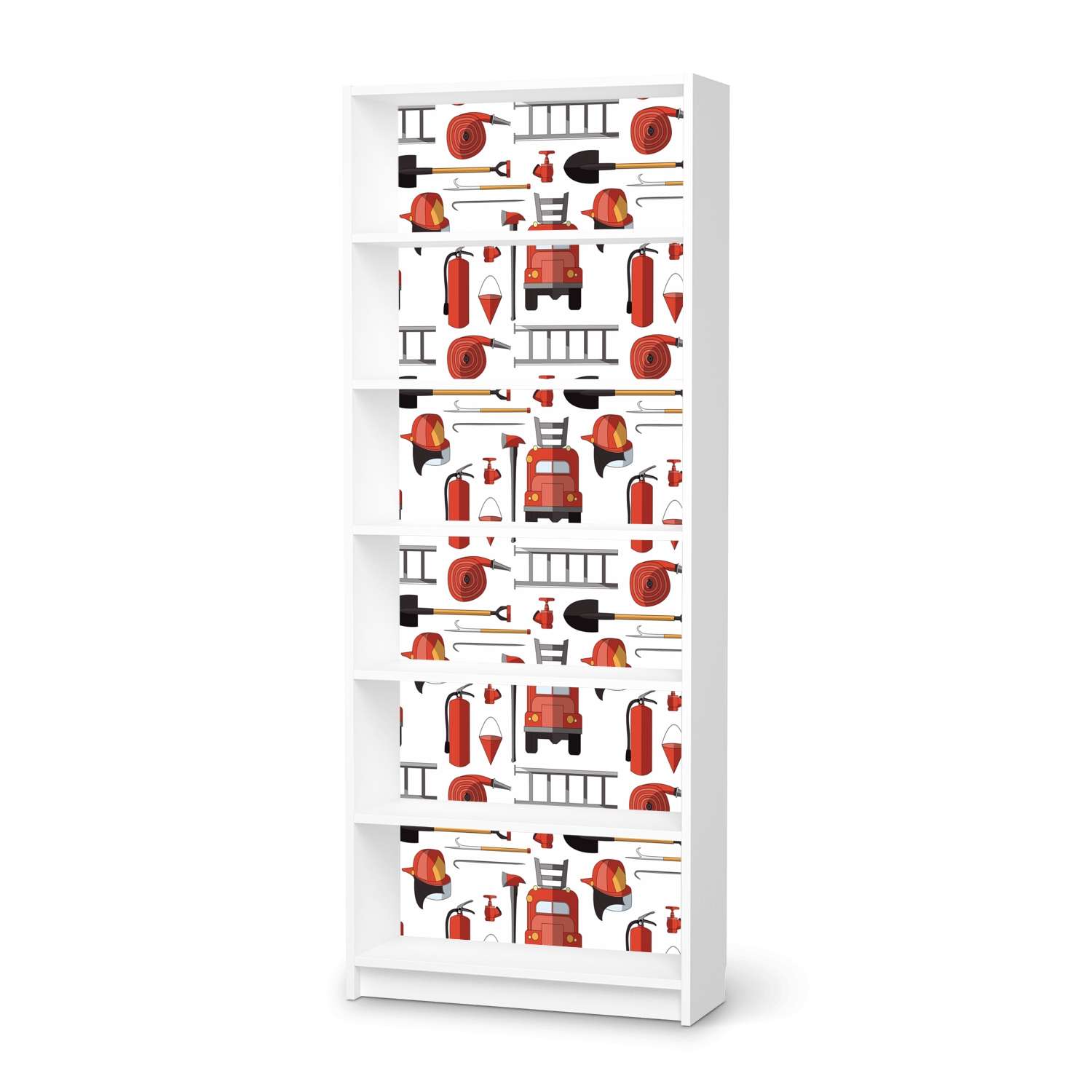 Klebefolie IKEA Billy Regal 6 F?cher - Design: Firefighter von creatisto