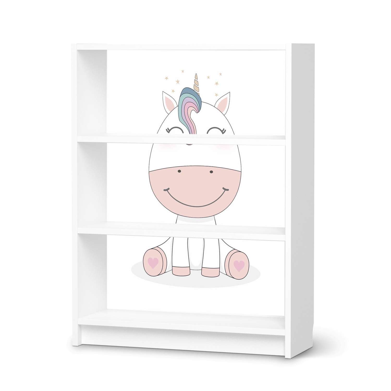 M?belfolie IKEA Billy Regal 3 F?cher - Design: Baby Unicorn von creatisto
