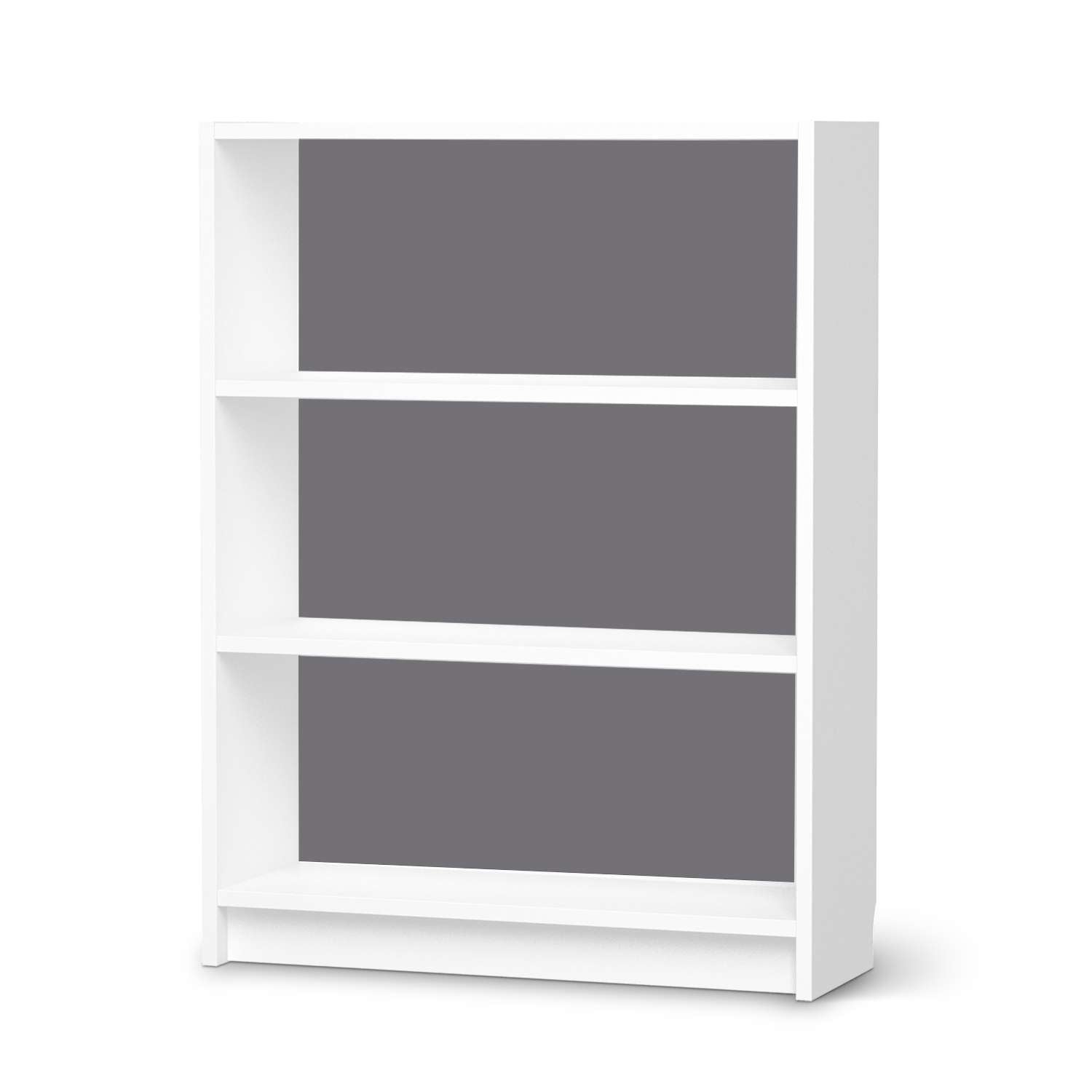 M?belfolie IKEA Billy Regal 3 F?cher - Design: Grau Light von creatisto