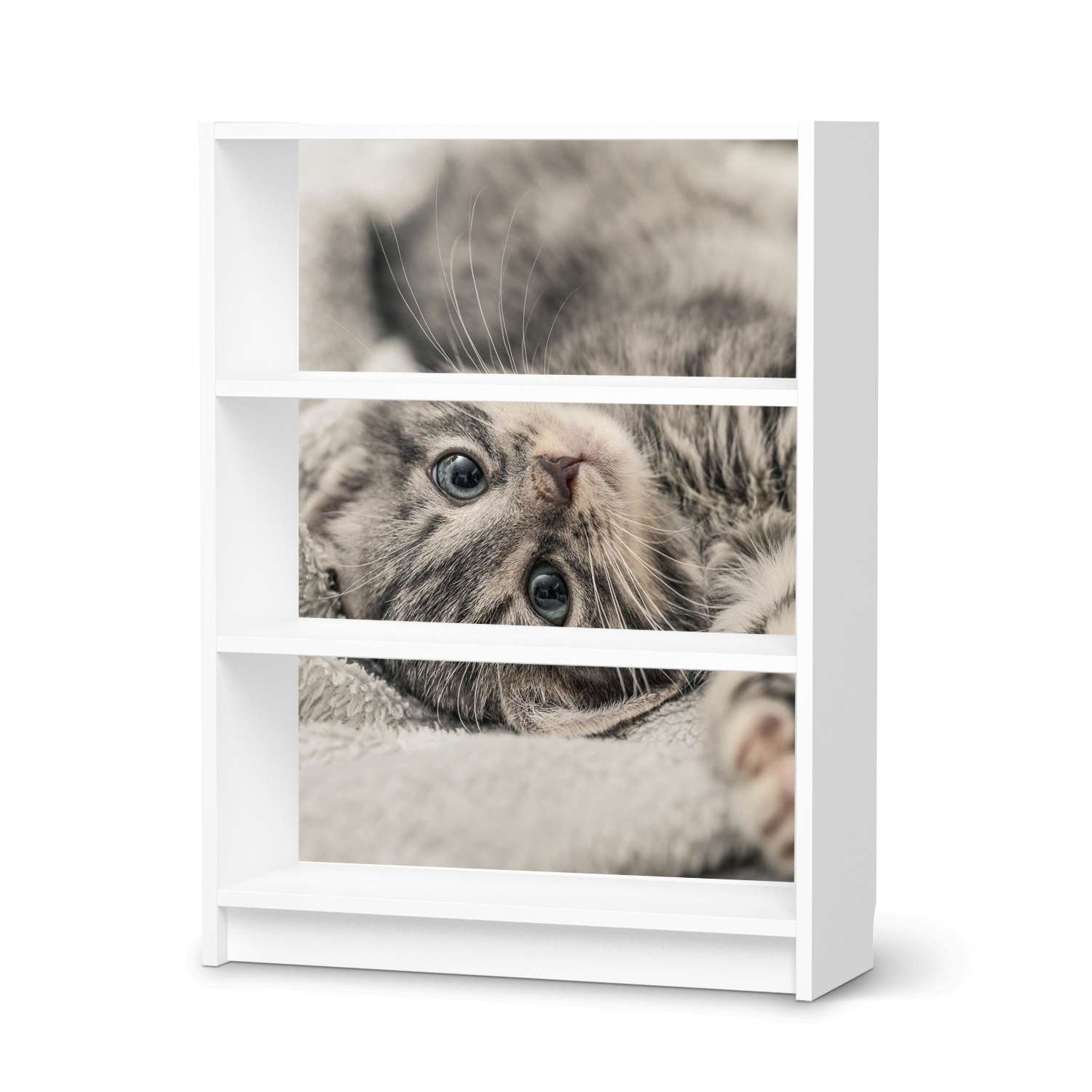 M?belfolie IKEA Billy Regal 3 F?cher - Design: Kitty the Cat von creatisto