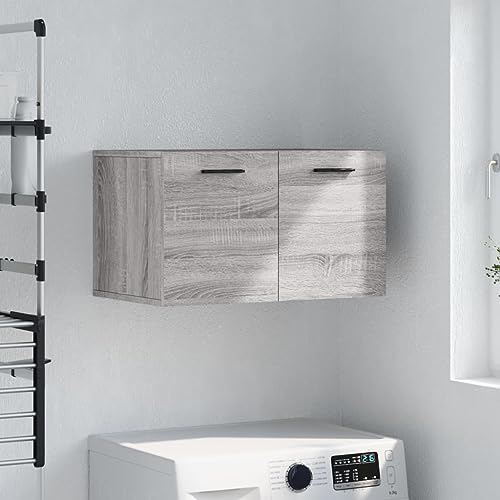 Dieser Artikel- Hängeschrank Grau Sonoma 60 x 36,5 x 35 cm Holzwerkstoff Schön von csderty