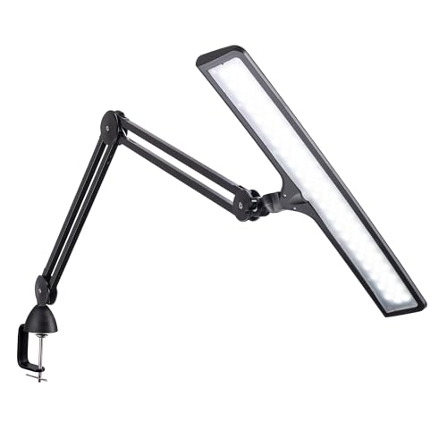 Daylight Lumi Task Lamp - Adjustable LED Desk Lamp with 4000 Lux Brightness, 6000K Daylight, and 95+ CRI for Accurate Color Rendering - Black Daylight Lumi Task Lamp - Adjustable LED Desk Lamp with 4000 Lux Brightness, 6000K Daylight, and 95+ CRI for Accurate Color Rendering - Black von daylight