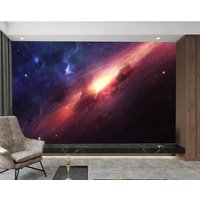 Space Galaxy Stars Cosmos Wallpaper Bildbild Foto Kinder Schlafzimmer Home Poster Deco Wandverkleidung, Wanddekoration von decalsst