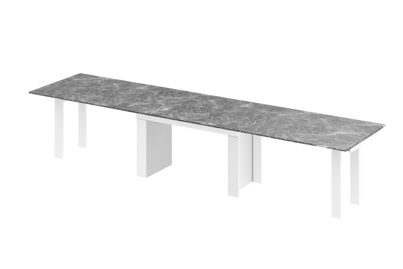 designimpex Esstisch Design Esstisch Tisch HMA-111 XXL ausziehbar 170 bis 410 cm Esszimmer von designimpex