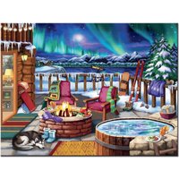 Diy Vollbohrer 5D Diamant Malerei Haus Stickerei Landschaft Kreuzstich Aurora Mosaik Hund Handmade Hobby von dingxing