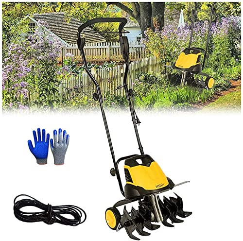 Garden Gear Elektrische Gartenfräse, Grubber, Rotavator, 6 Klingen, Bodenbearbeitungstiefe 22 cm, Pflugbreite 45 cm von dsmsdre