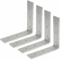 8x Stabile Winkel edelstahl 5mm Schwerlast stark Verbinder Regal Stuhlwinkel 15x15cm 8xw1501504054301 von dynamic24