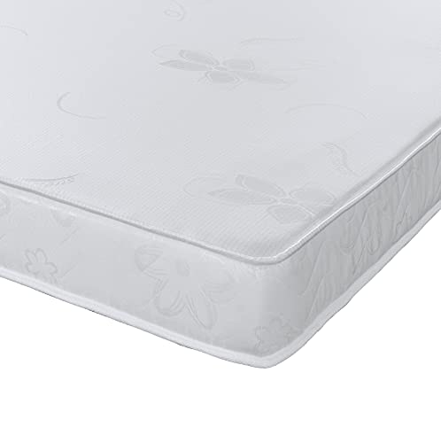 eXtreme comfort ltd Budget Matratze aus Memory-Schaum ca. 11,5 cm. Tief, mittelfest, mit stressfreier Schlaffläche, weiß, 4ft Small Double 120cm x 190cm von eXtreme comfort ltd