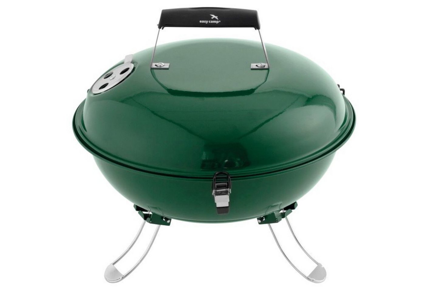 easy camp Standgrill Holzkohlegrill Adventure Grill Green von easy camp