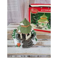 Dickens Collectables O'well Pavillon Porzellan Dorf Ornament Weihnachten Wohnkultur von elegantcloset21