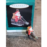 Hallmark Coole Lieferung 1996 Mini Ornament Xmas Decor Santa Soda von elegantcloset21