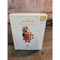 Hallmark Santa Yuletide Serie Ornament Weihnachtsdekor von elegantcloset21