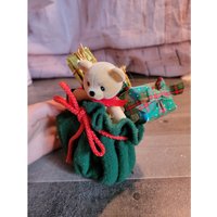 Teddybär Geschenk Weihnachtssack Dekofigur Weihnachten von elegantcloset21