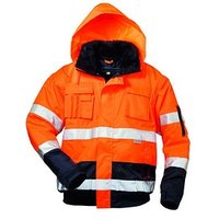 elysee® unisex Warnjacke VOLKER orange, marine Größe L von elysee®