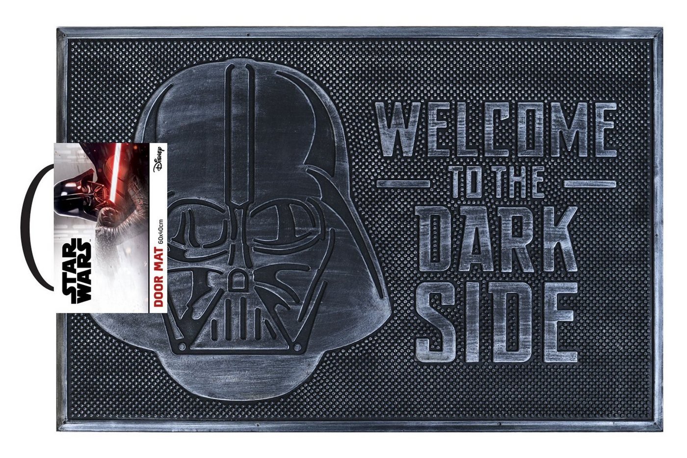 Fußmatte Gummitürmatte Star Wars - Welcome to the dark Side 60 x 40 cm, empireposter von empireposter