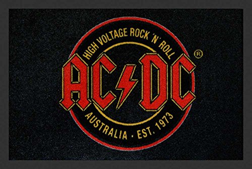 empireposter AC/DC Australia/Est. 1973 - Fußmatte, Größe: 60 x 40 cm, Material Polypropylen von empireposter