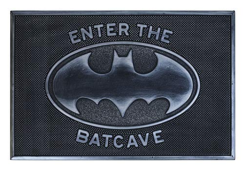 empireposter Batman - Welcome to The Batcave - Fußmatte Fußabtreter, 60 x 40 cm, Gummitürmatte von empireposter