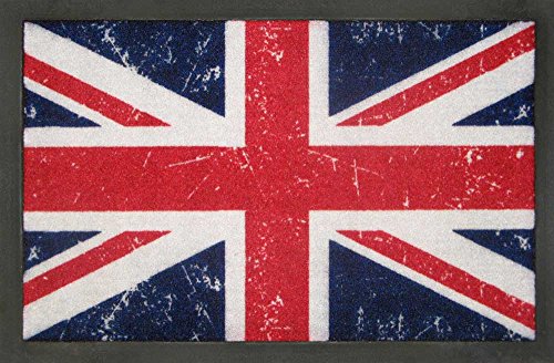 empireposter Flagge UK - Fussmatte, Größe: 60 x 40 cm, Material Polypropylen von empireposter