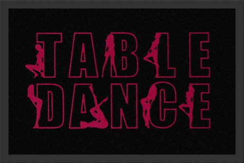 empireposter Table Dance - Fussmatte, Größe: 60 x 40 cm, Material Polypropylen von empireposter