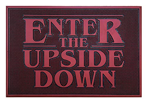 empireposter Stranger Things - Enter The Upside Down - Fußmatte Fußabtreter, 60 x 40 cm, Gummitürmatte von empireposter