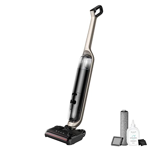 eufy MACH V1 Ultra, Kabelloser All-in-One Stabstaubsauger mit Dampfwischer, SteamWave™, Always-Clean Mop™, 3-fache Selbstreinigung, Eco-Clean Ozon, Tesla Valve Mixing, Jetblades™ Kinder und Haustiere von eufy