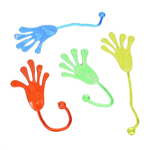 Glitzer klebrige Hände dehnbare Klettern Palms Mini Sticky Toys Geschenke für Kinder Geburtstagsfeier bevorzugt 50 Prozent Blasenspielzeug von eurNhrN