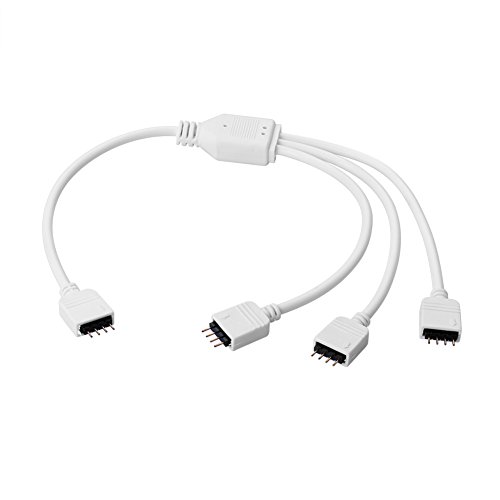 Euroharry Verlängerung Anschluss Kabel für LED RGB-Strip 4 pin, Verbinder, geeignet für LED RGB Leiste Streifen… von euroharry