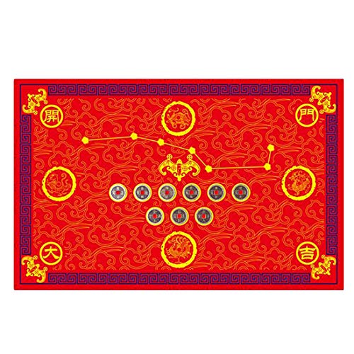 Feng Shui Teppichmatte Good Luck Haushaltsartikel Fußmatte für Außen/Eingangstür/Badezimmer W3676 rot von fengshuisale