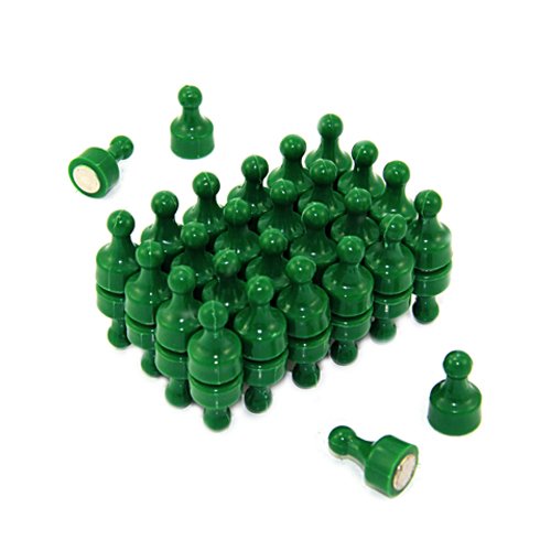 Grüner Skittle - Magnet Für Kühlschrank, Büro, Whiteboard, Mitteilung 12mm x 21mm Hoch - Packung von 48 von first4magnets