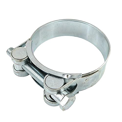 Fittingstore - Gelenkbolzenschellen Edelstahl Schlauchschellen Schelle Rohrschelle (1.4301 (W4) / Spannbereich: 43-47 mm) von fittingstore