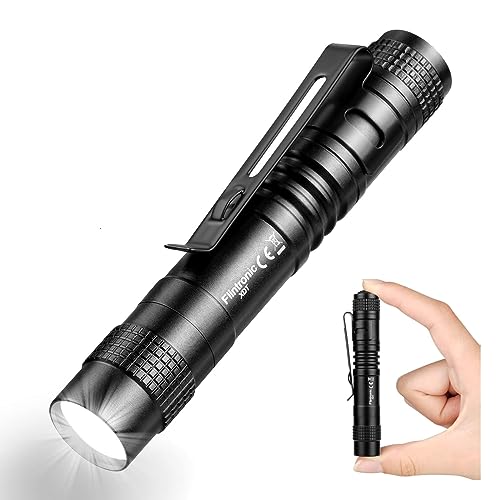 flintronic Taschenlampe LED Mini, LED Taschenlampe, 200 Lumens LED Pen Light, Wasserdicht Taschenlampe Stift Licht für Camping/Wandern/Haushalt, 1*AAA-Batterien(nicht enthalten) von flintronic