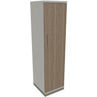 fm Aktenschrank Oldenburg, 4260649681251 weiß, eiche natur 3 Fachböden 40,0 x 44,2 x 151,7 cm von fm