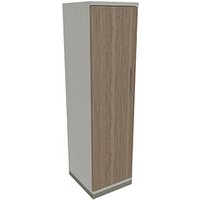 fm Aktenschrank Oldenburg, 4260649681282 weiß, eiche natur 3 Fachböden 40,0 x 44,2 x 151,7 cm von fm