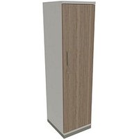 fm Aktenschrank Sidney, 4260429763801 weiß, eiche natur 3 Fachböden 40,0 x 44,2 x 151,7 cm von fm