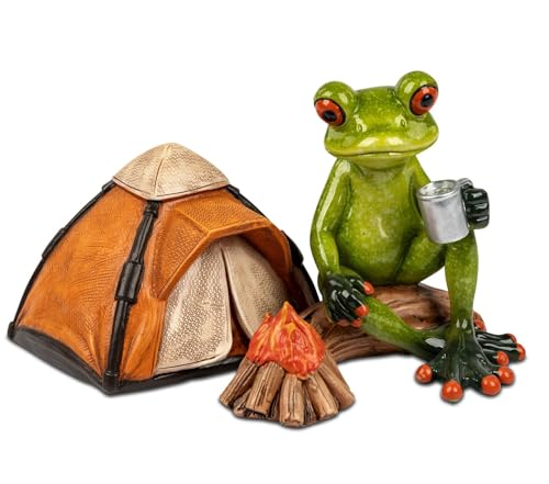 formano Frosch Camper Froschhausen lustige Frösche 16cm Skulptur Figur Zelt Camping formano Frosch Camper Froschhausen lustige Frösche 16cm Skulptur Figur Zelt Camping von formano