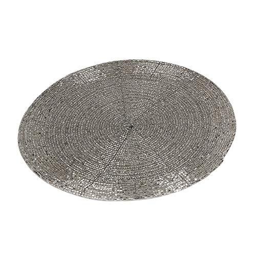 formano Platzset rund, 4-teiliges Set, 20 cm, Silber von formano