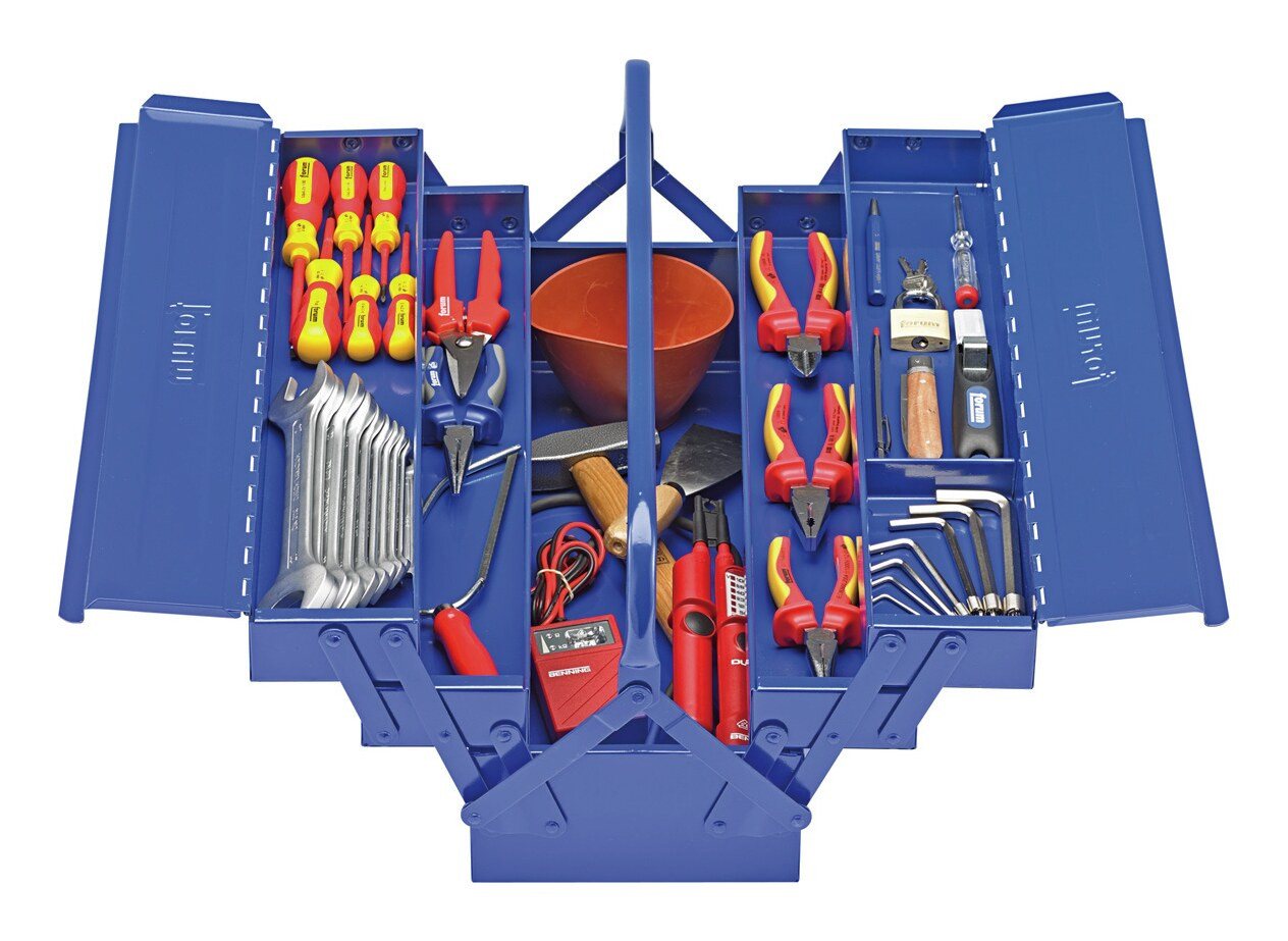 forum® Werkzeugset, (41-St), Elektriker-Werkzeugsatz 41tlg. in Koffer von forum®