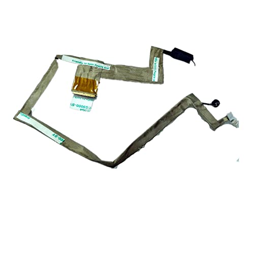 fqparts Replacement Laptop-Bildschirmkabel Kabel Displaykabel LED-Stromkabel Videobildschirm Flexkabel für for ASUS M60 M60J M60Jv M60Vp Schwarz 1422-00KB000 von fqparts