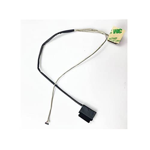 Replacement Laptop-Bildschirmkabel Kabel Displaykabel LED-Stromkabel Videobildschirm Flexkabel für for HP ProBook 430 G4 Schwarz DD0X61LC020 von fqparts