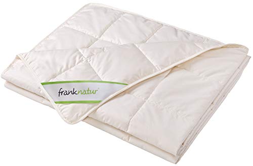 franknatur Sommerdecke 200x220 Lyocell Tencel Bettdecke Bio Baumwolle von franknatur