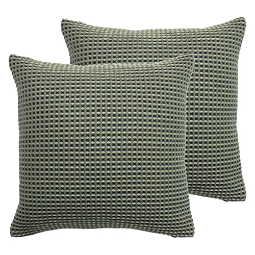 furn. Rowan Polyester gefüllte Kissen (Twin Pack), Acryl, Charcoal, 45 x 45cm, 2 von furn.