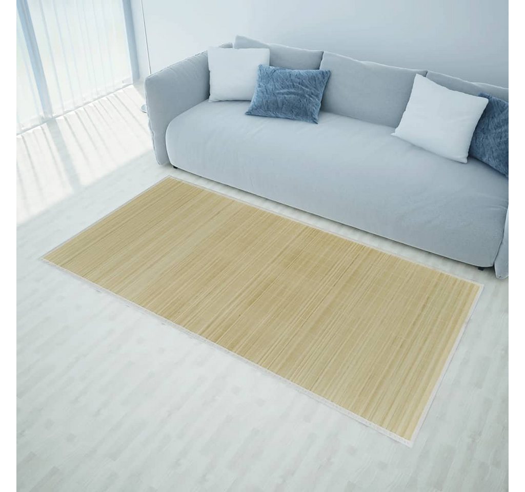 Teppich Bambus Natur Rechteckig 80x200 cm, furnicato, Rechteckig von furnicato