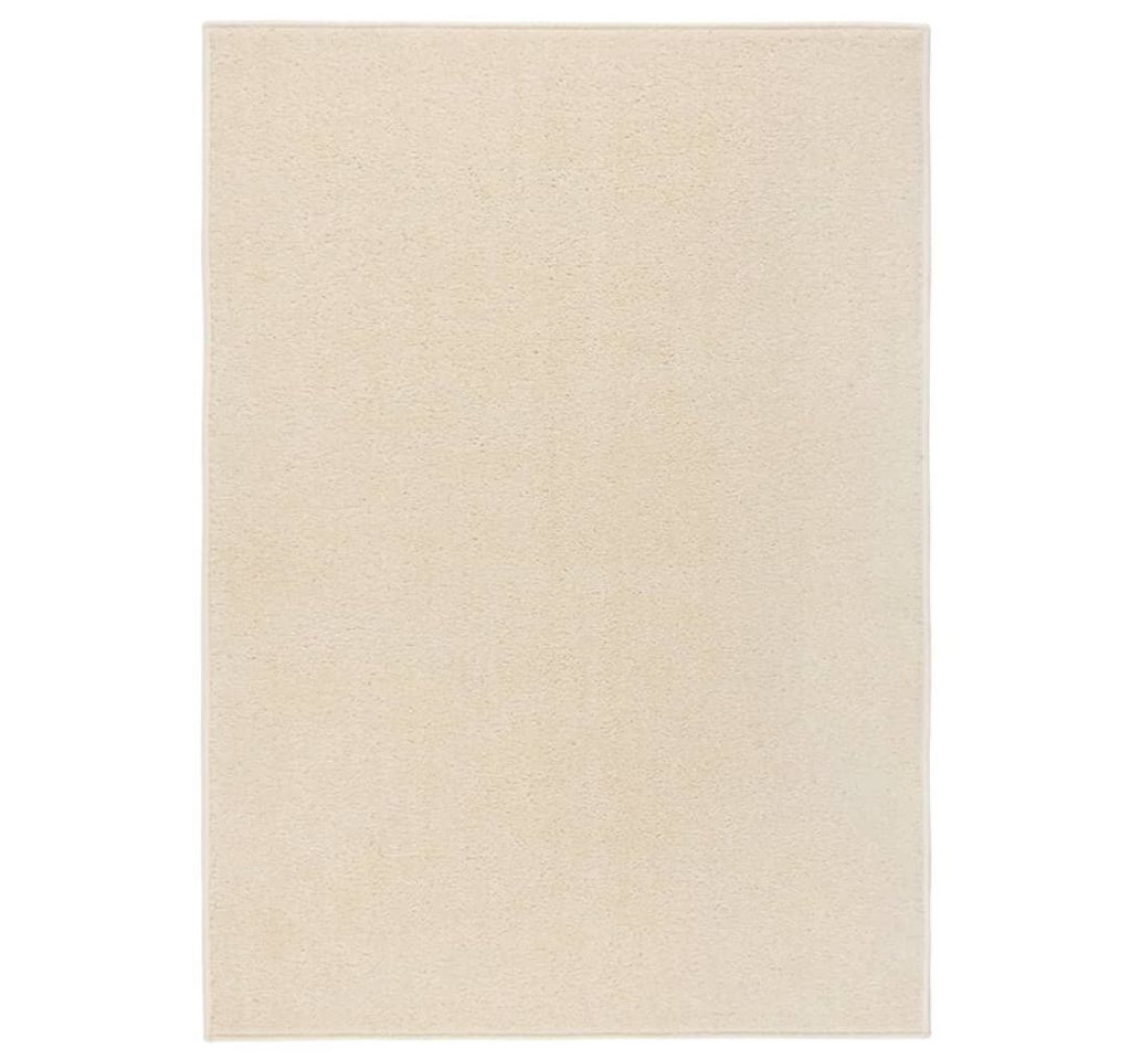 Teppich Kurzflor 120x170 cm Creme, furnicato, Rechteckig von furnicato