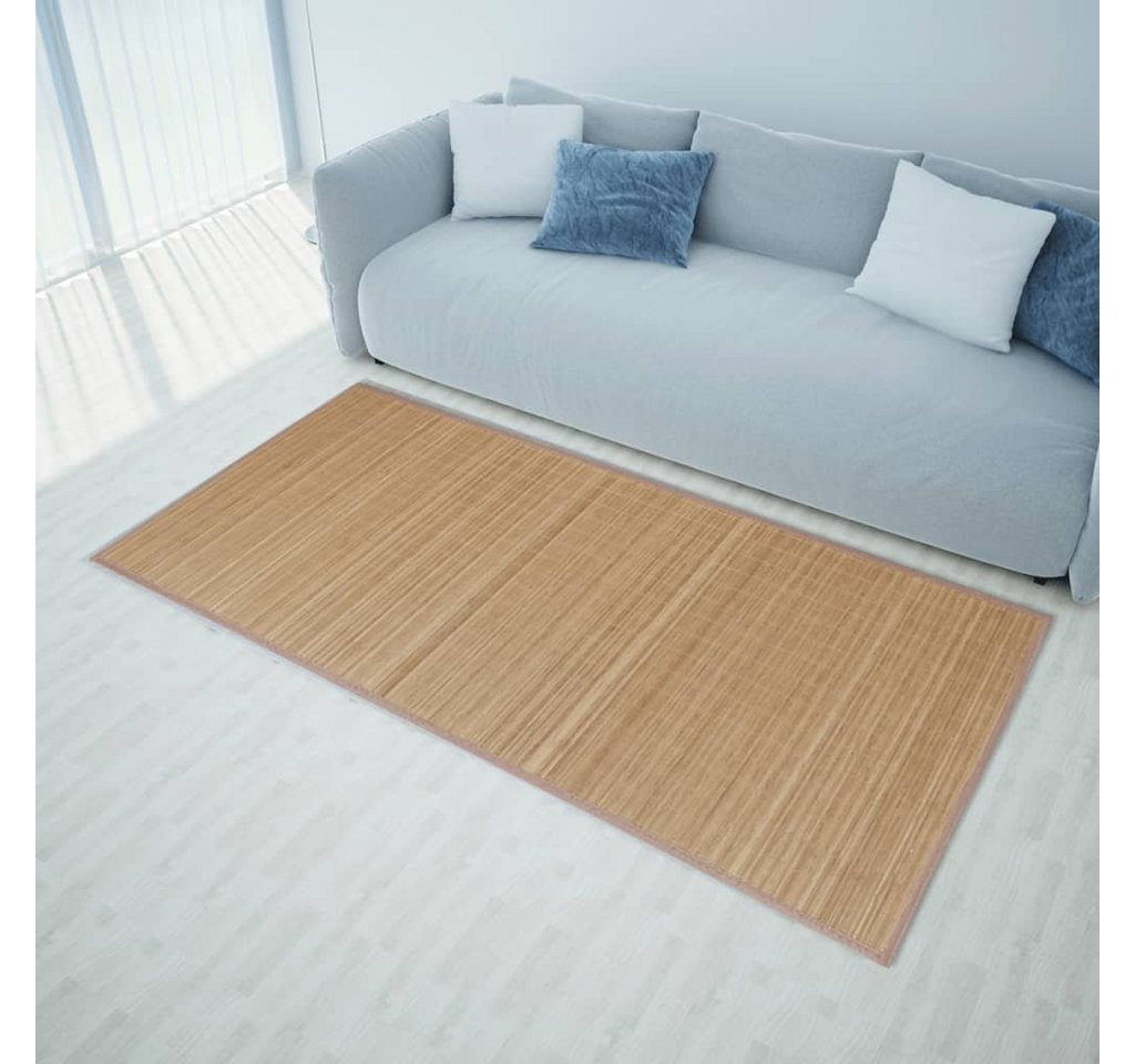 Teppich Bambus Braun Rechteckig 120x180 cm, furnicato, Rechteckig von furnicato