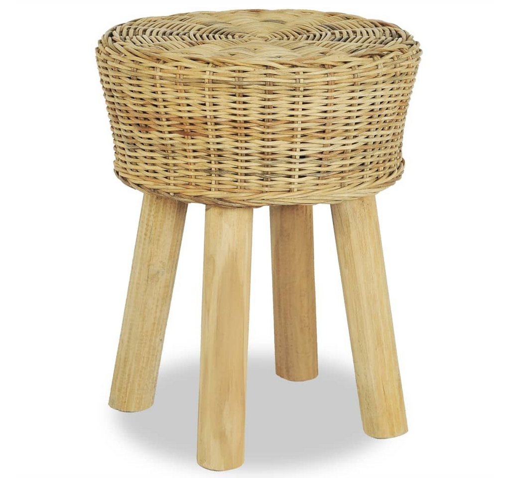 furnicato Barhocker Natur Rattan (1 St) von furnicato