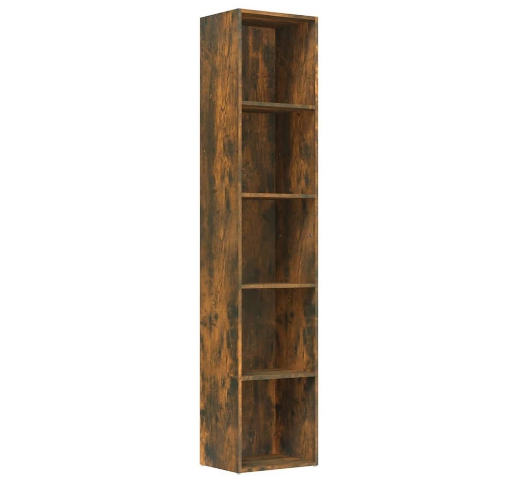 furnicato Bücherregal Räuchereiche 40x30x189 cm Holzwerkstoff von furnicato