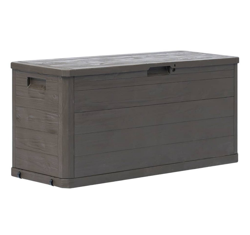 furnicato Gartenbox Garten-Aufbewahrungsbox 280 L Braun von furnicato