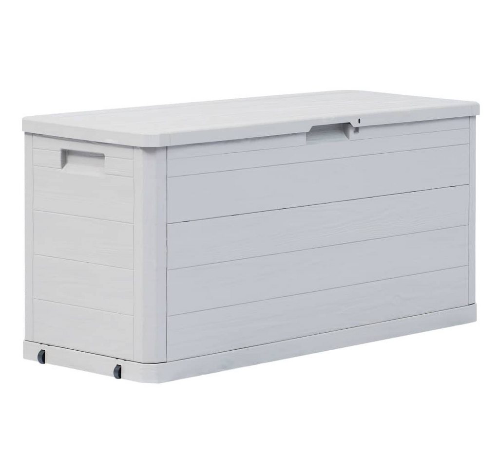 furnicato Gartenbox Garten-Aufbewahrungsbox 280 L Hellgrau von furnicato